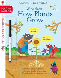 Cover image for Wipe-Clean How Plants Grow 5-6