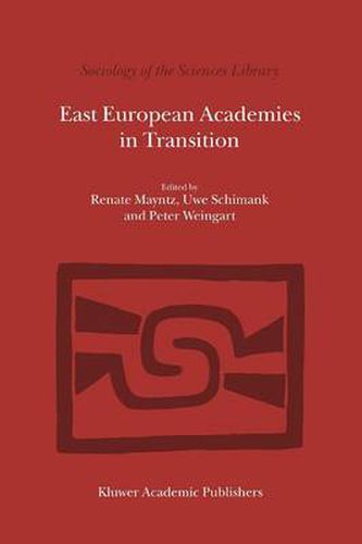 Cover image for East European Academies in Transition