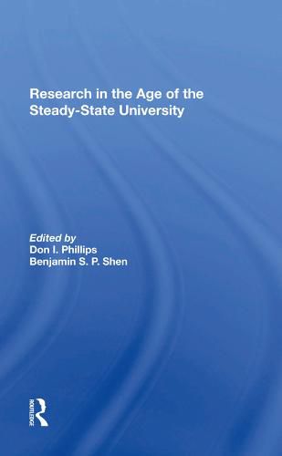 Cover image for Research In The Age Of The Steadystate University