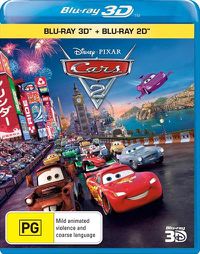 Cover image for Cars 2 | 3D + 2D Blu-ray