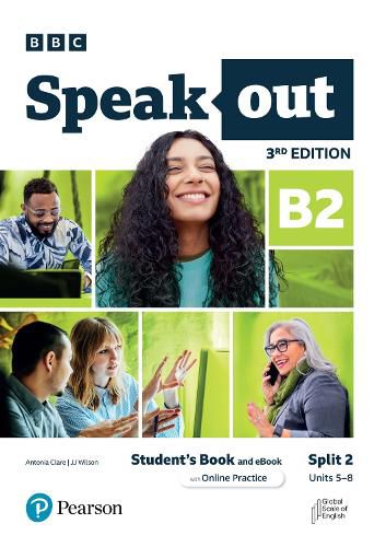 Cover image for Speakout 3ed B2 Student's Book and eBook with Online Practice Split 2