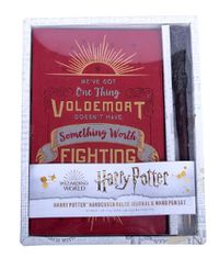 Cover image for Harry Potter: Harry Potter Hardcover Ruled Journal and Wand Pen Set