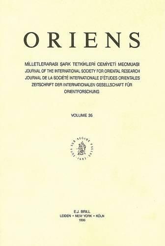 Oriens, Volume 35