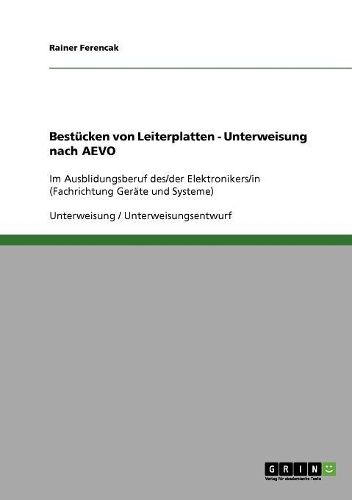 Cover image for Bestucken Von Leiterplatten - Unterweisung Nach Aevo