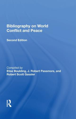 Cover image for Bibliography on World Conflict and Peace