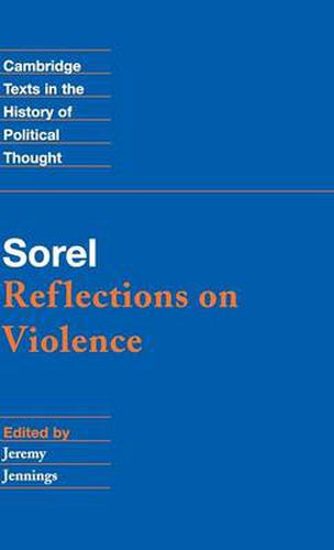 Cover image for Sorel: Reflections on Violence