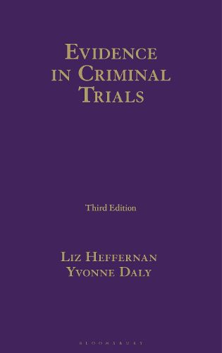 Cover image for Evidence in Criminal Trials