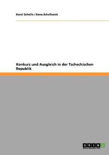 Cover image for Konkurs und Ausgleich in der Tschechischen Republik