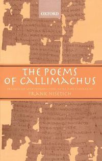 Cover image for The Poems of Callimachus