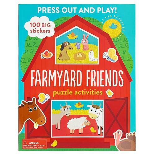 Cover image for Farmyard Friends: Puzzle Activities