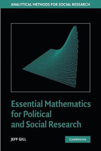 Cover image for Essential Mathematics for Political and Social Research