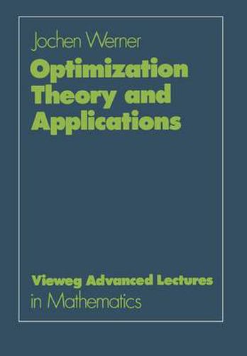 Cover image for Optimization Theory and Applications