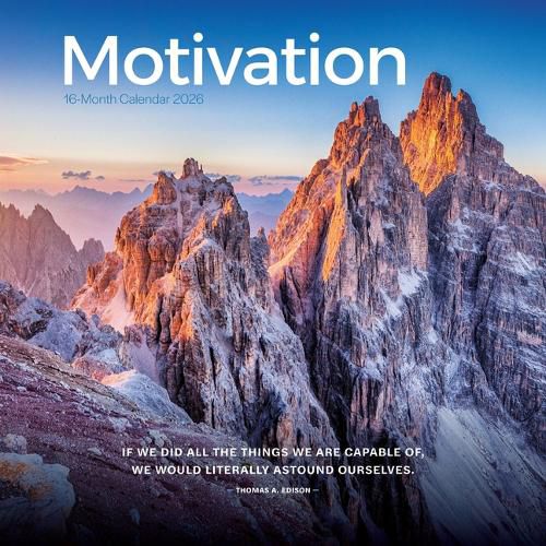 Cover image for 2026 Motivation Wall Calendar