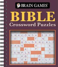 Cover image for Brain Games - Bible Crossword Puzzles