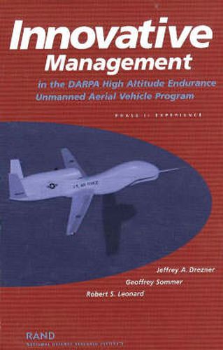 Innovative Management in the DARPA High Altitude Endurance Unmanned Aerial Vehicle Program