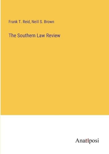 Cover image for The Southern Law Review