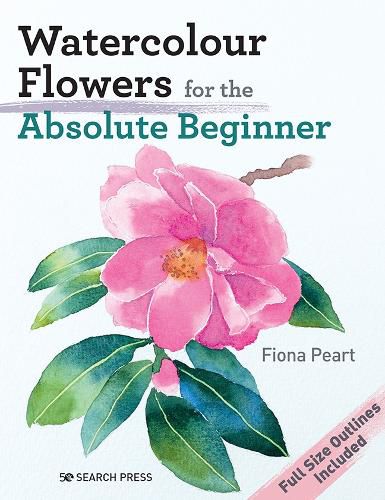 Cover image for Watercolour Flowers for the Absolute Beginner