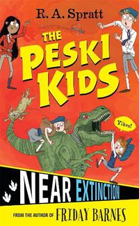 Cover image for The Peski Kids 4: Near Extinction