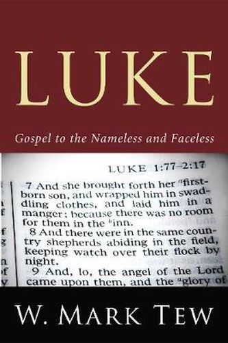 Cover image for Luke: Gospel to the Nameless and Faceless