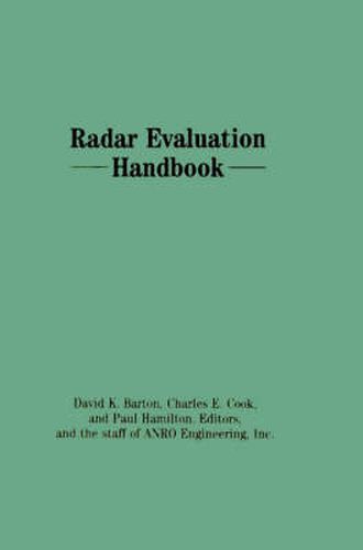 The Radar Evaluation Handbook