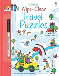 Cover image for Wipe-clean Travel Puzzles