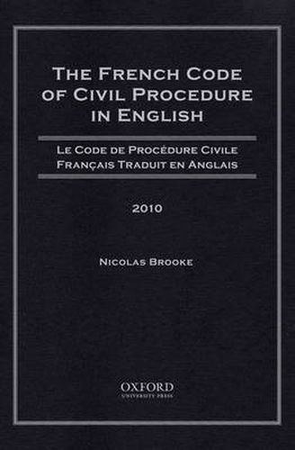 Cover image for 2010 French Civil Code