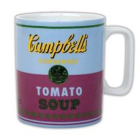 Cover image for Andy Warhol Campbell's Soup Red Violet Mug