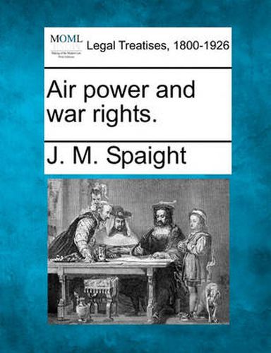 Cover image for Air power and war rights.