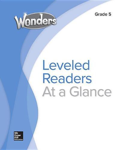 Cover image for Wonders Balanced Literacy Leveled Reader Chart, Grade 5