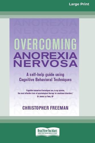 Cover image for Overcoming Anorexia Nervosa (16pt Large Print Edition)