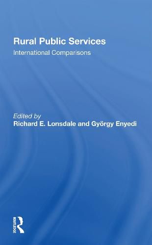 Cover image for Rural Public Services: International Comparisons