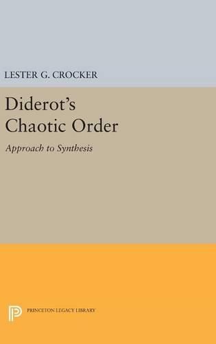 Cover image for Diderot's Chaotic Order: Approach to Synthesis