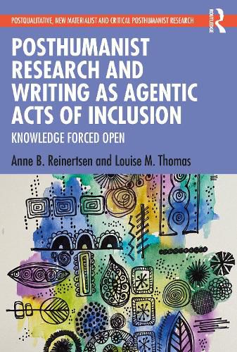 Cover image for Posthumanist Research and Writing as Agentic Acts of Inclusion