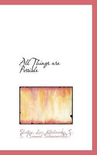 Cover image for All Things Are Possible