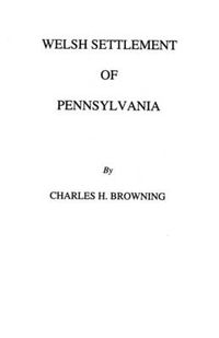 Cover image for Welsh Settlement of Pennsylvania