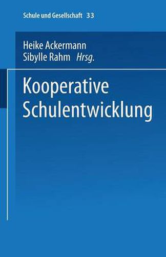 Cover image for Kooperative Schulentwicklung