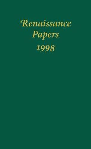 Cover image for Renaissance Papers 1998