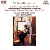 Cover image for Violin Miniatures