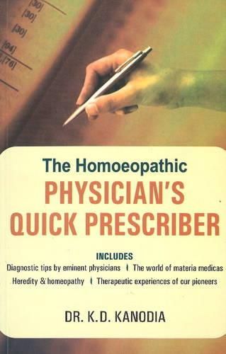 Cover image for Homeopathic Physician's Quick Prescriber