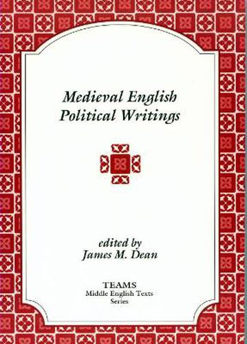 Cover image for Medieval English Political Writings