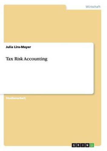 Cover image for Tax Risk Accounting