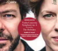 Cover image for Mendelssohn: Violin Concerto & Symphony No. 5