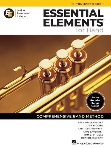 Cover image for Essential Elements for Band - Bb Trumpet Book 1