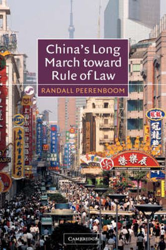 Cover image for China's Long March toward Rule of Law