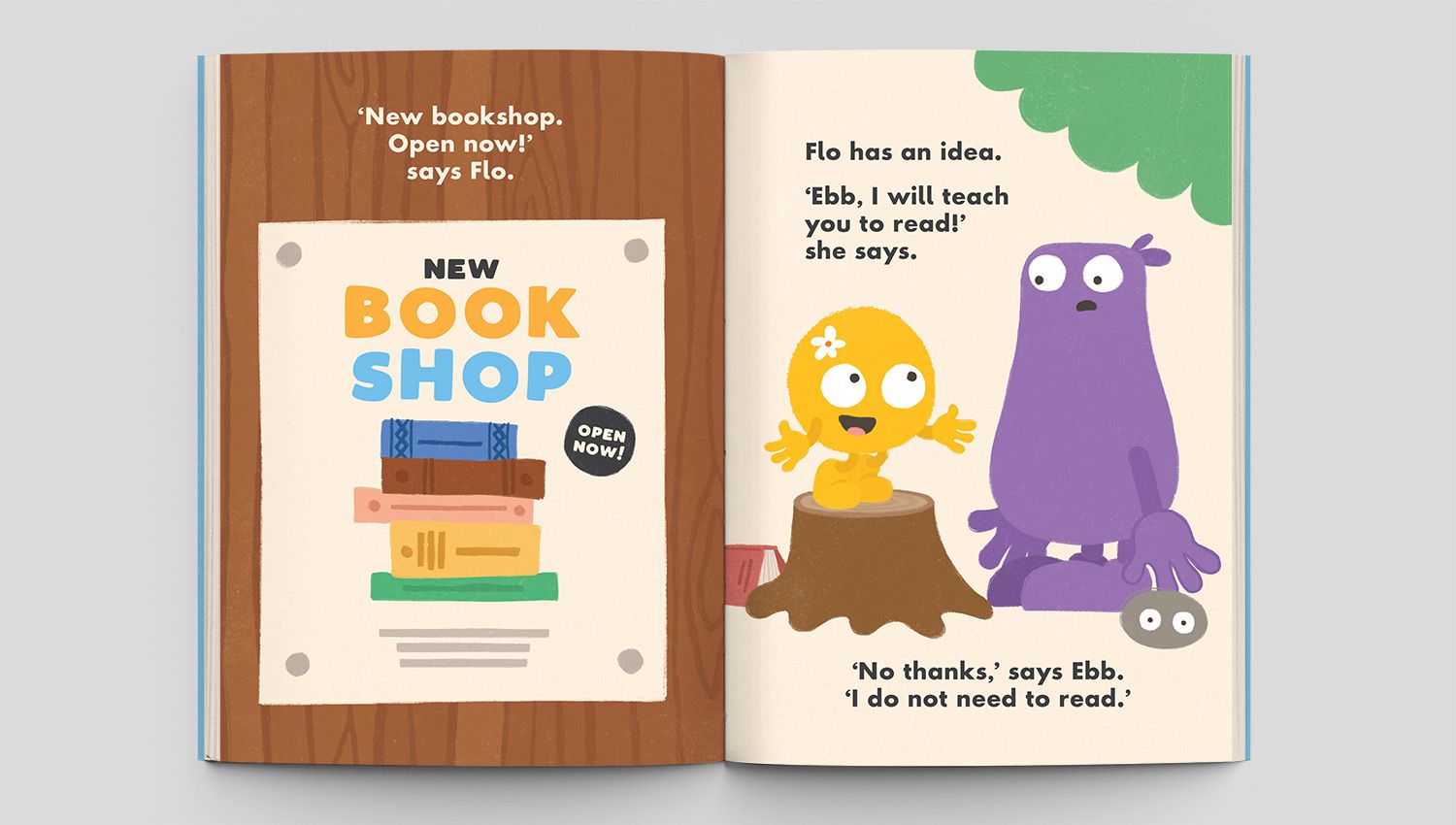 Ebb and Flo Reading Rocks (Ebb and Flo, Book 3)