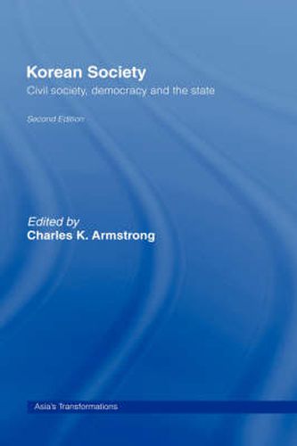 Cover image for Korean Society: Civil Society, Democracy and the State