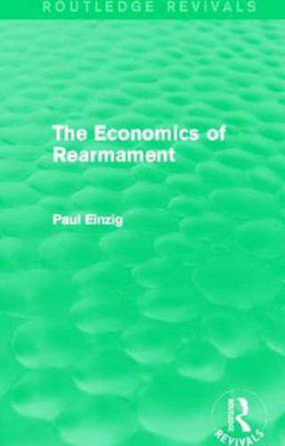 Cover image for The Economics of Rearmament