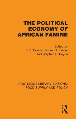 Cover image for The Political Economy of African Famine