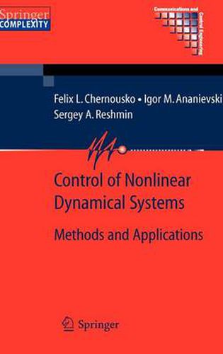 Cover image for Control of Nonlinear Dynamical Systems: Methods and Applications