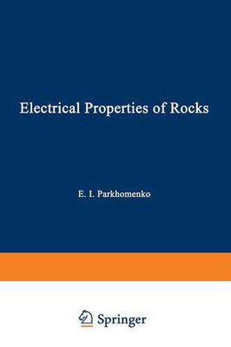 Cover image for Electrical Properties of Rocks